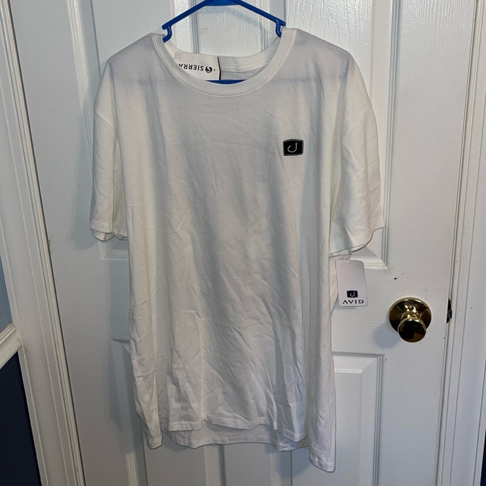 White avid shirt